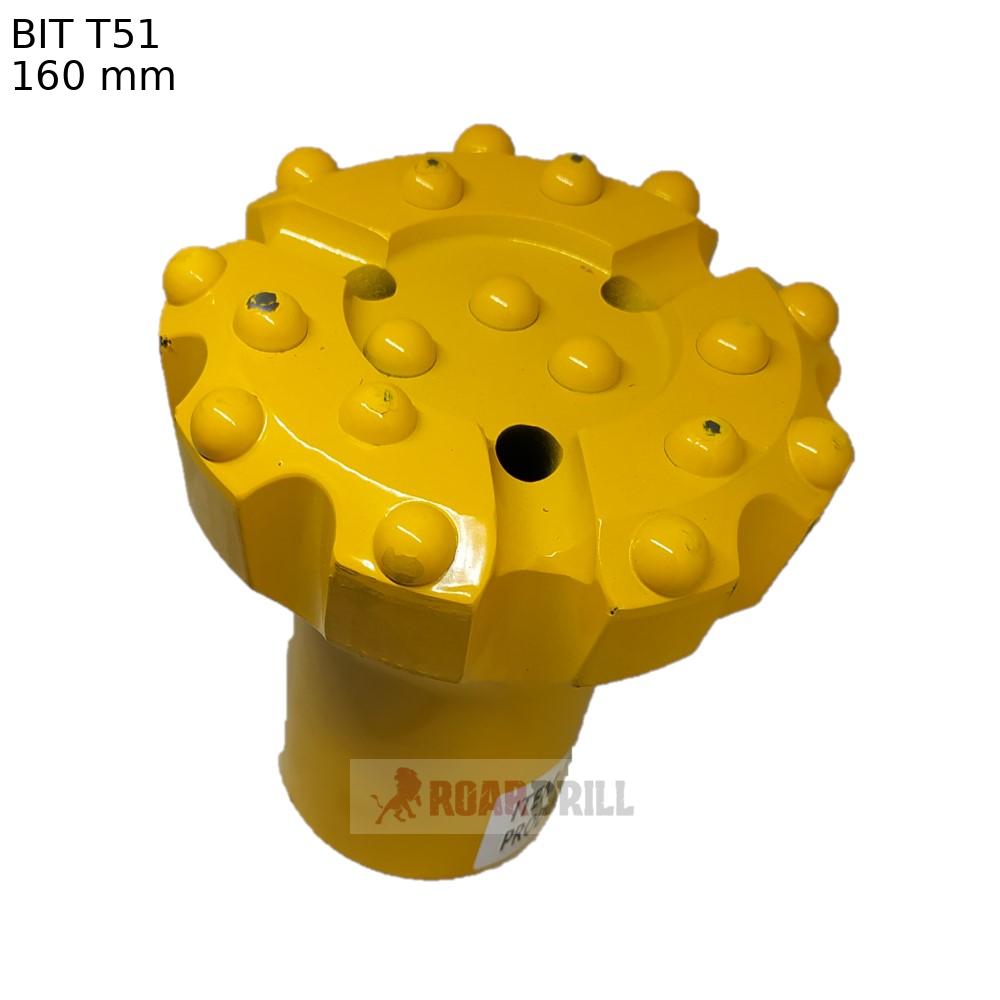 BIT T51 Dm:160mm Face:A Botton: (E09D16+I12D16) DOME