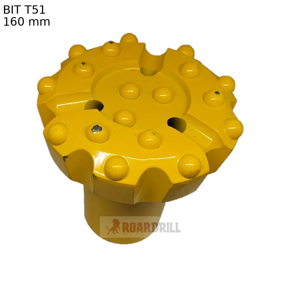 BIT T51 Dm:160mm Face:A Botton: (E09D16+I12D16) DOME