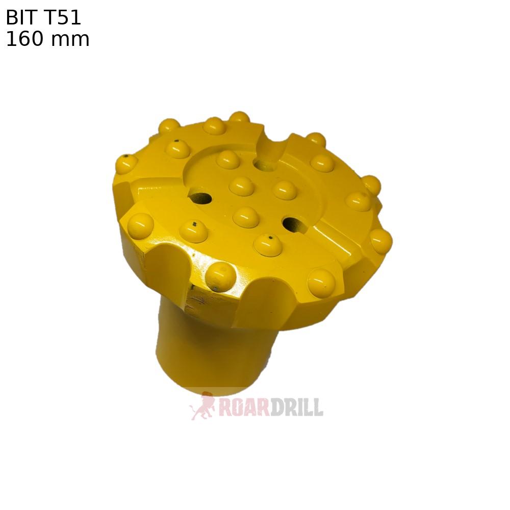 BIT T51 Dm:160mm Face:A Botton: (E09D16+I12D16) DOME