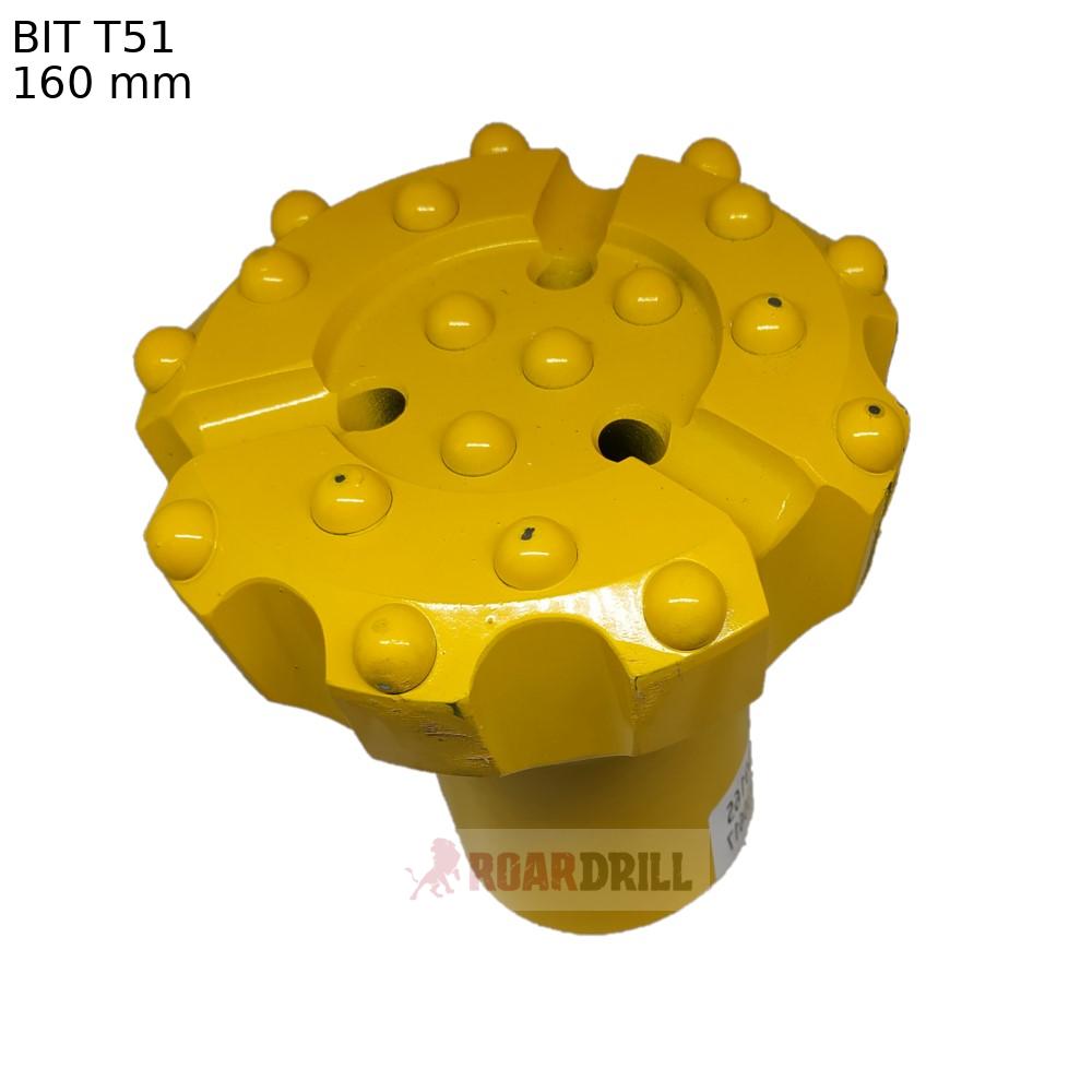 BIT T51 Dm:160mm Face:A Botton: (E09D16+I12D16) DOME