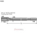 ROD (BARRA DE PERFORACIÓN) T45/MF 3660 (acero sueco)