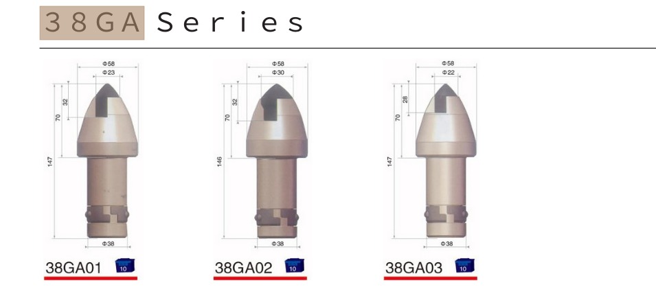 Pica Rozadora-Tunelador 311-38GA03