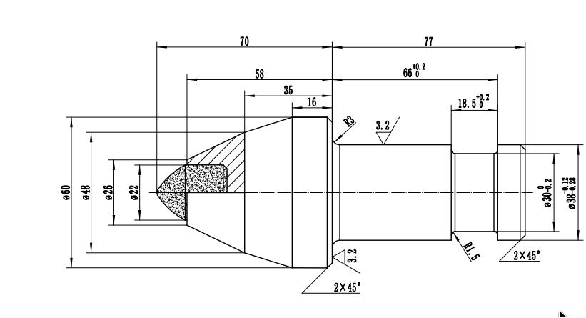 Pica Rozadora-Tunelador 311-147-38-60-22-30L-DJ-10120 MT 720