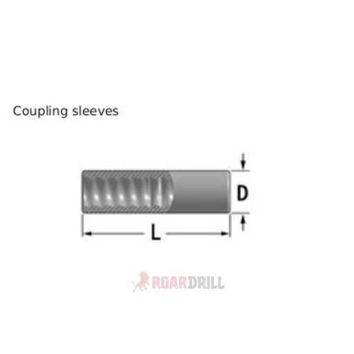 [3CP45FF66210] COUPING T45/T45 FF 210x66 mm
