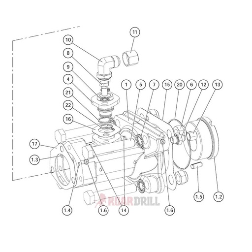 [80244179] O–RING (HL 800) Fig 20