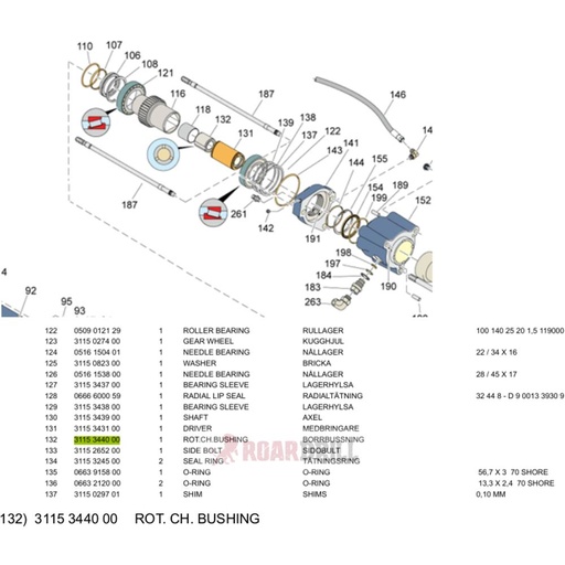 [3115344000] ROT. CH BUSHING    COP2560EX