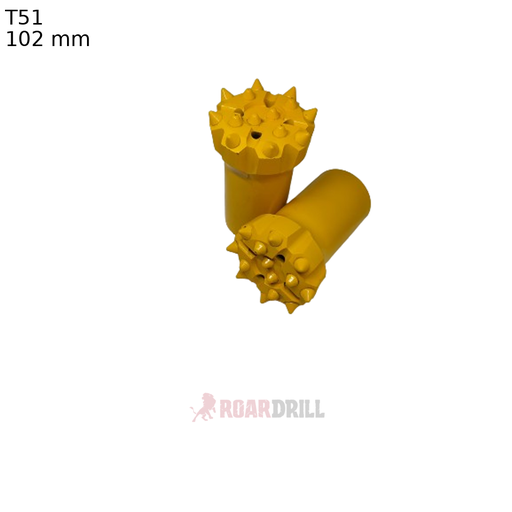 [11-1433-102T51-512_812-45-71 151102F01B01-2] BIT T51 Dm:102mm Face:A Botton: (E8D13+I5D13) Balists