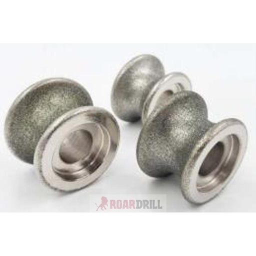[11-1-5-GWDM12-S-12] MUELA de Rueda Abrasiva Grinding -Wheel 12 mm Semibalistic